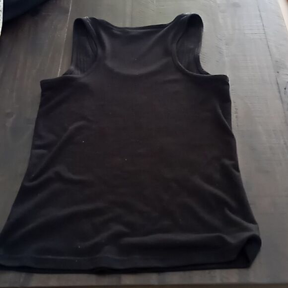 Black top with cute Sequins design in blue and silver size SP - Picture 4 of 4